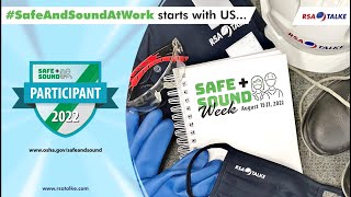 Safe and Sound Week with our RSA-TALKE HSSEQ masters!
