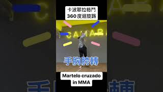 Capoeira(卡波耶拉/巴西戰舞)格鬥快速動作拆解示範系列 #卡波耶拉 #巴西戰舞 #巴西武術 #自由搏擊 #mma  #半月踢 #綜合格鬥 #360迴旋踢