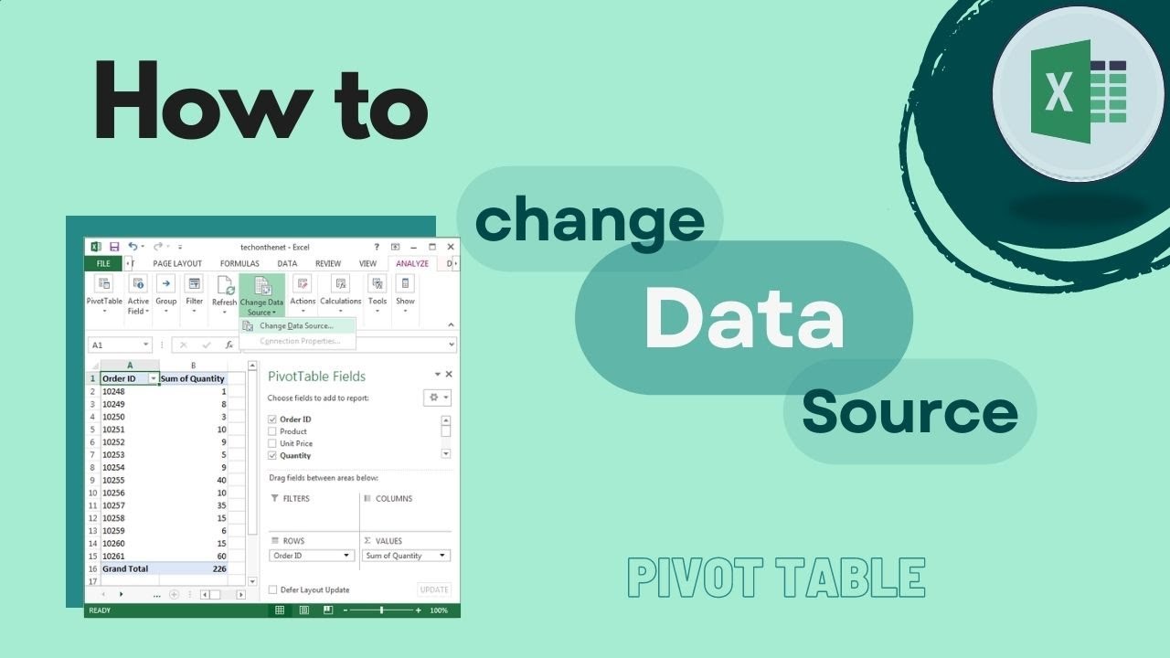 Change Data Source Excel Power Query Printable Forms Free Online