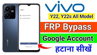 Vivo Y22/Y22s Android 13 Frp Bypass | Vivo Y22 Frp Bypass Google Assistant Not Working Fixed