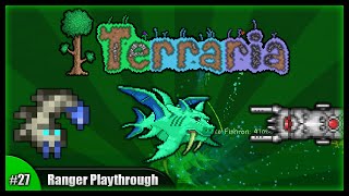 Let's Play Terraria 1.2.4 || Ranger Class Playthrough || Truffle Worms \u0026 Duke Fishron! [Episode 27]