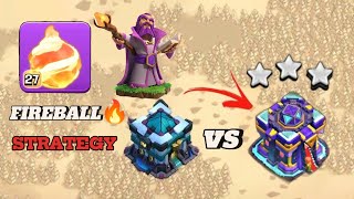 TH 13 FIREBALL WARDEN WALK, TH13 VS TH15 WAR LIGA 3 STAR ATTACK STRATEGY - Clash of clans