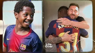 Issu d'une famille pauvre, Ansu Fati s'est battu pour réaliser son rêve | Life Goal