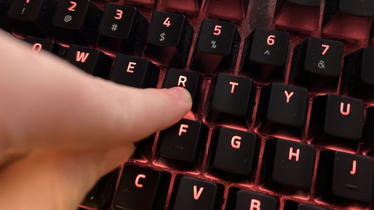 Pressing R On My Keyboard Youtube