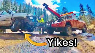 Great flight, terrible landing…  Time to call the tow truck