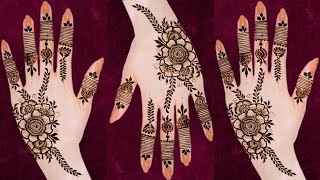 Easy Simple Floral Mehndi Design | Trending Mehndi design | New Mehndi ka Design | Henna Designs