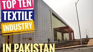 Top 10 Textile industry in Pakistan