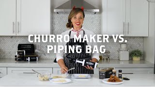 San Diablo Churro Maker vs. Piping Bag