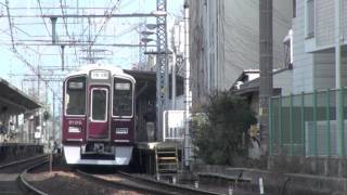 【阪急電鉄】9000系9006F%普通三宮行@岡本〜御影('12/02){Hankyu9000}