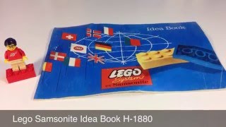 LEGO Samsonite Idea Book #1 H-1880 from 1962 Or #238 vintage