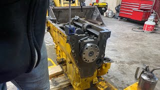 CAT 3304 re assembly - crankshaft