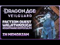 Dragon Age: The Veilguard - In Memoriam (Walkthrough || Nightmare Difficulty)