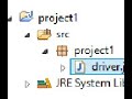 create project in java eclipse