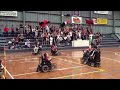 rbb singing for the western sydney wanderers wheelchair football team