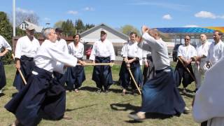 George Lyons: Bokken exercise