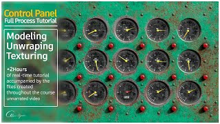 Showcase of Industrial Control-panel Full Tutorial