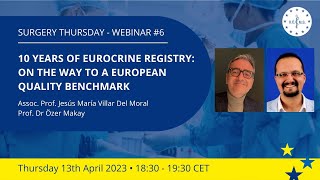 UEMS Webinar #6 - 10 years of Eurocrine Registry: On the way to a European quality benchmark