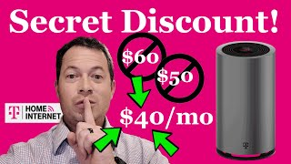 ✅ Get T-Mobile Home Internet For $40/mo - The Unspoken Discount - Unlimited 5G Fixed Wireless