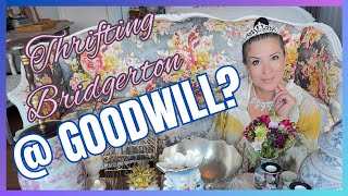 Will Goodwill Thrifting Deliver Bridgerton Inspired Vintage Home Decor ?!!