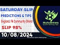 FOOTBALL PREDICTIONS TODAY 10/08/2024 PREDICTIONS TODAY | BETTING TIPS, #betting@sports betting tips