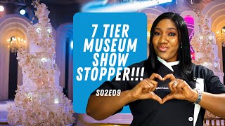 BAKE THAT CAKE WITH DRIPPLES : S02E09: 7 TIER MUSEUM SHOW STOPPER!!!