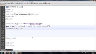 Basic JavaScript Tutorial for Beginners- Pt 3 Definition of Variable
