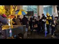 Christmas Caroling at Zion Square in Jerusalem