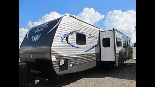 SOLD 2017 Crossroads Zinger 33BH @ NiceCampers.com 479-229-1499