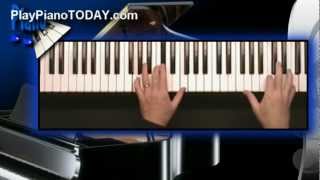 Piano Lessons - The three Diminished 7th chords in all of music...