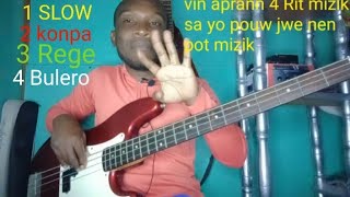 vin aprann jwe 4 Rit sa yo pouw jwe nen pot mizik levanjil. konpa. rege. slow. boulero