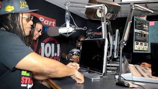 Street Pound's 101 1 the Beat Nashville interview wit DJ Ready Rob