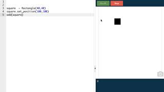 Python Graphics Key Events