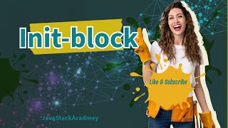 "Initialization Block in Java 🔥 Easy Explanation with Example"