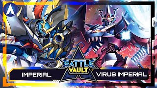 Imperialdramon VS Virus Imperialdramon | BATTLE VAULT - Ultimate Dragonkin | Digimon TCG