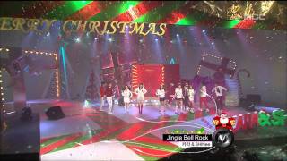 KARA \u0026 SHINee - Silent night Holy night, Jingle Bell Rock, 카라 \u0026 샤이니