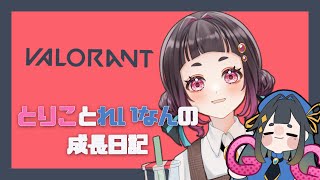 【VALORANT】れいなん＆とりこの成長日記【３日目】