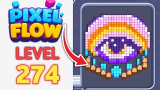Pixel Flow Level 274 Walkthrough