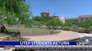 UTEP kicks off fall semester, new campus traditions for students