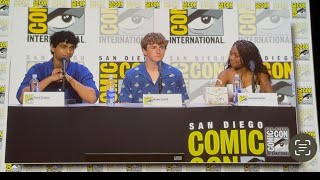 SDCC 2025: Percy Jackson and the Olympians panel with Walker Scobell, Leah Sava Jeffries and cast