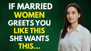 7 Greeting Signs a Married Woman Is Secretly Attracted to You (Psychology)
