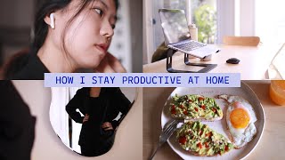 🍊A PRODUCTIVE DAY IN MY LIFE | My Work From Home Routine