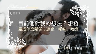 目前他對我的想法？想發展成什麼關係？適合曖昧、暗戀🔮Paula 塔羅🔮