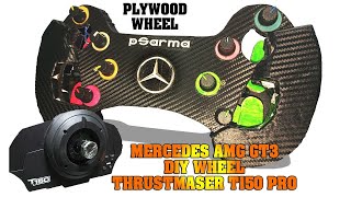 How to make a Mercedes AMG GT3 DIY Steering Wheel for Thrustmaster T150 Pro Indian SIM Racing Setup