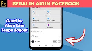 CARA BERALIH AKUN FACEBOOK | Mengganti akun FB ke akun lain