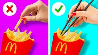 30 FANTASTISCHE FAST-FOOD-HACKS