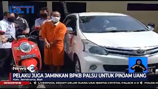 Polisi Tangkap Sindikat Pemalsu BPKB dan STNK di Bali - SIS 25/06