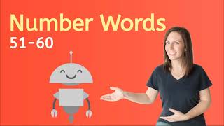 Learn How to Read Number Words 51-60