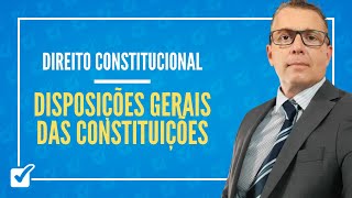 01.02. Aula de Conceito, estrutura, supremacia das Constituições. (Direito Constitucional)