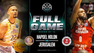 Hapoel Atsmon Holon v Hapoel Jerusalem | Full Game | Basketball Champions League 2022/23