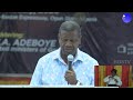 PASTOR E.A ADEBOYE SERMON | SPECIAL DIVINE ENCOUNTER DAY 1